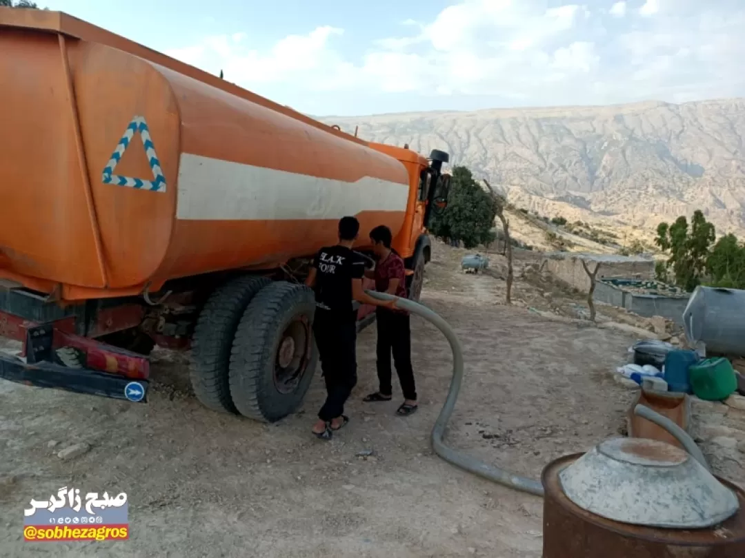 برطرف شدن تنش آبی در دو روستای لنده