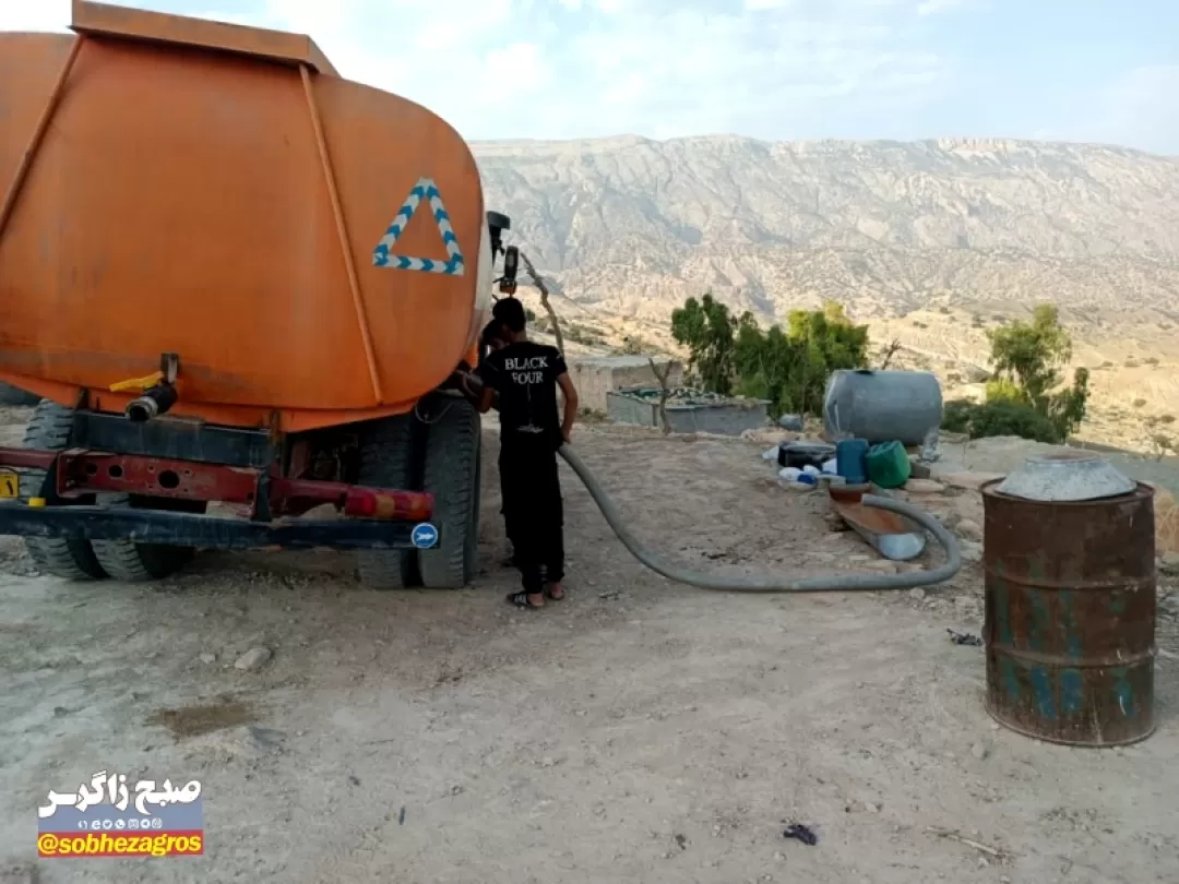 برطرف شدن تنش آبی در دو روستای لنده