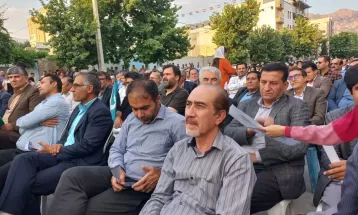 همایش انتخاباتی حامیان پزشکیان در یاسوج