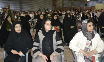 همایش یاران قالیباف در مصلی شهر یاسوج