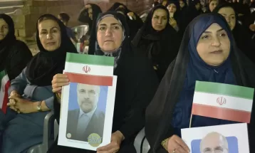 همایش یاران قالیباف در مصلی شهر یاسوج
