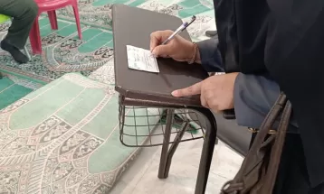 حماسه حضور مردم باشت در انتخابات ریاست جمهوری