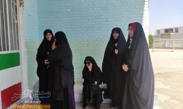 خروش مردم کهگیلویه پای صندوق‌های رأی