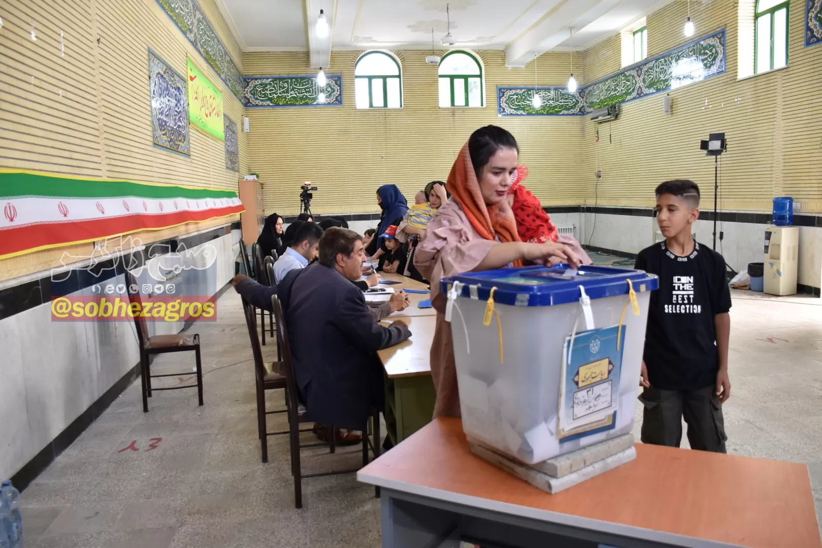حضور پرشور یاسوجی‌ها در انتخابات ریاست جمهوری