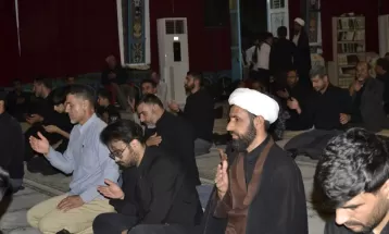 عزاداری شب دوم محرم در یاسوج