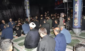 عزاداری شب دوم محرم در یاسوج