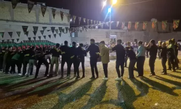 برگزاری عزاداری شب دهم در باشت