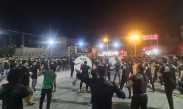 برگزاری عزاداری شب دهم در باشت