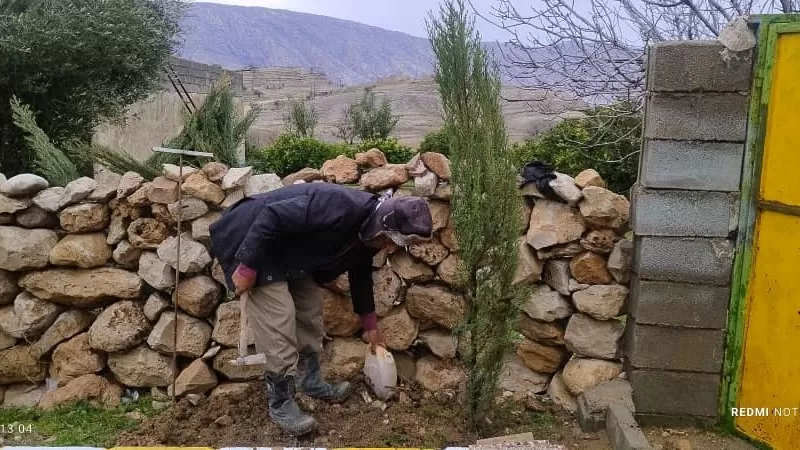 معابر روستای بنه‌پیر بتن ریزی شد