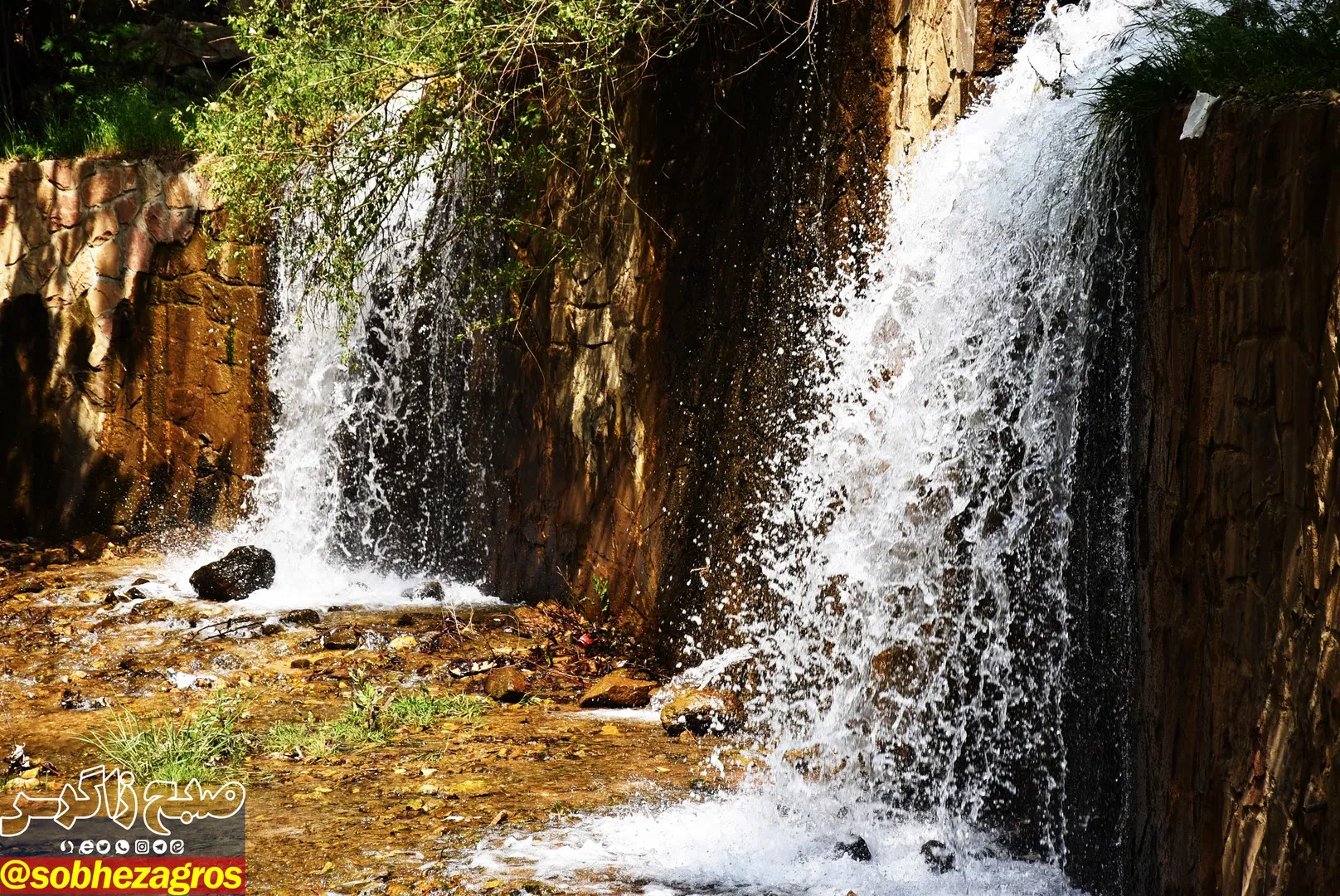 آبشار یاسوج چشم انتظاران گردشگران است