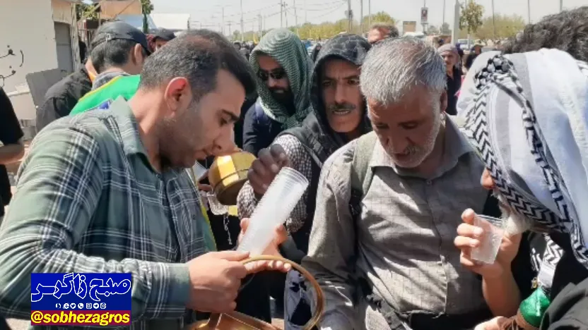 خدمات رسانی موکب شهدای بهمئی در نجف اشرف