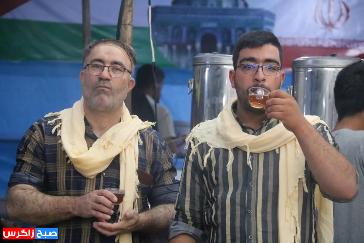 حال و هوای ‌موکب «جوانان‌حسینی» در گچساران