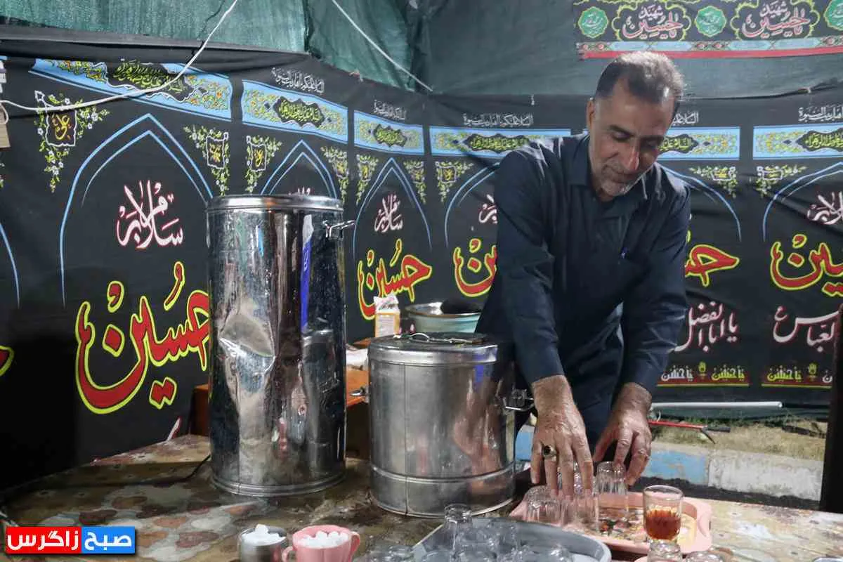 موکب «طریق‌الکربلا» نماد فرهنگ مهمان‌نوازی کهگیلویه‌وبویراحمد+ تصاویر