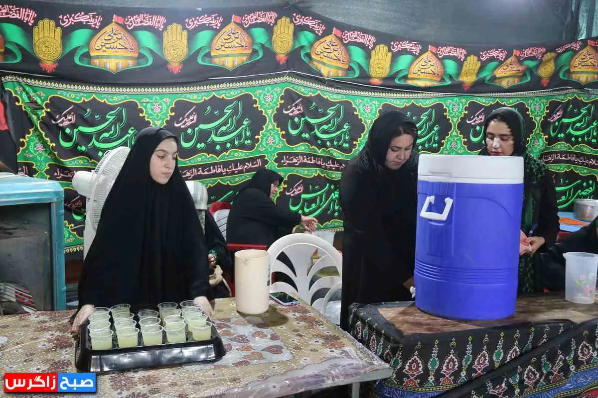 موکب «طریق‌الکربلا» نماد فرهنگ مهمان‌نوازی کهگیلویه‌وبویراحمد+ تصاویر