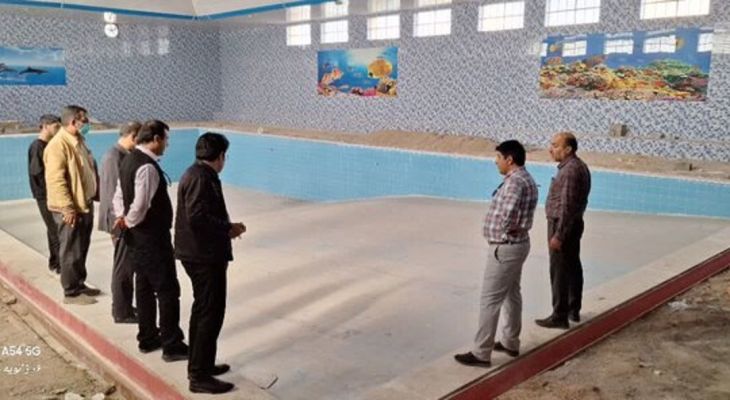 پیشرفت فیزیکی ۸۰ درصدی استخر گچساران