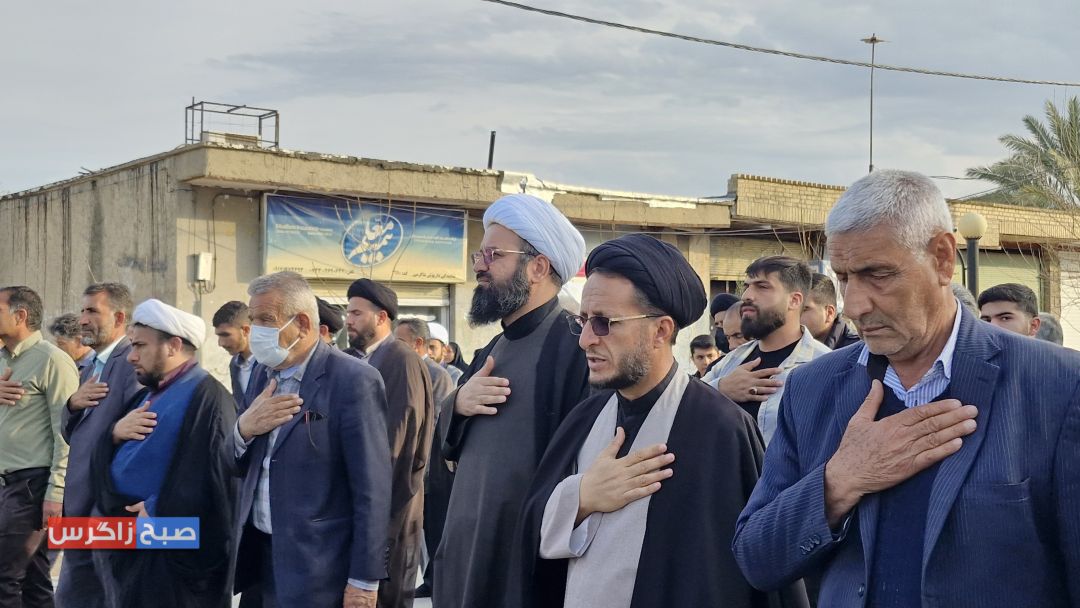 مراسم دسته‌ روی عزاداری در باشت