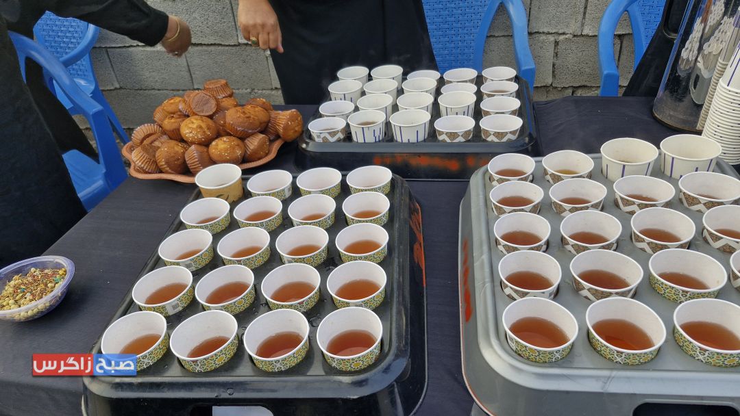 مراسم دسته‌ روی عزاداری در باشت