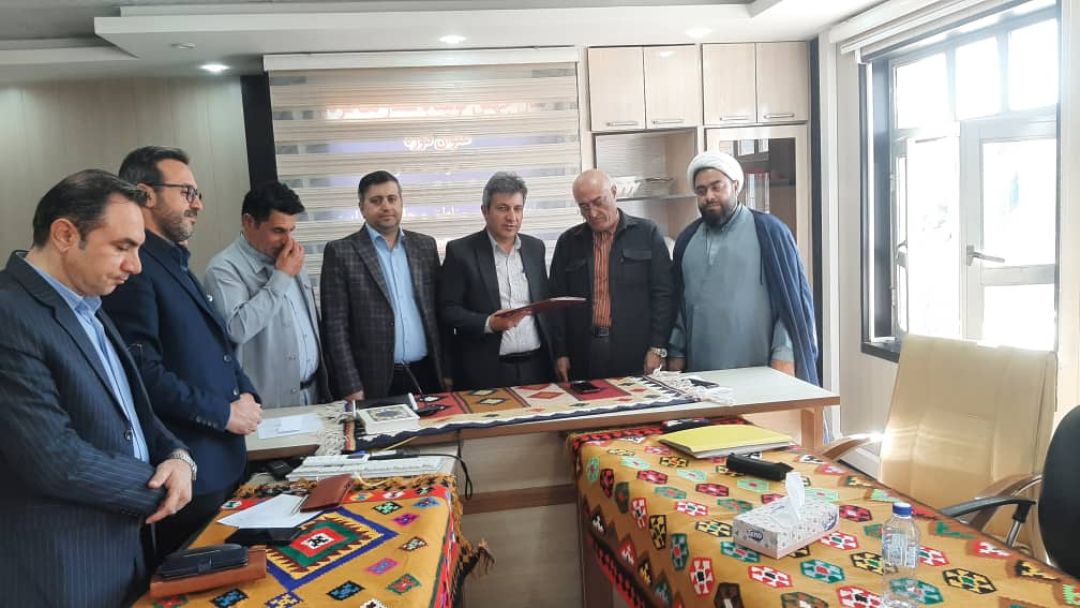 تودیعومعارفه معاون توسعه منابع انسانی ادارهکل امور عشایر