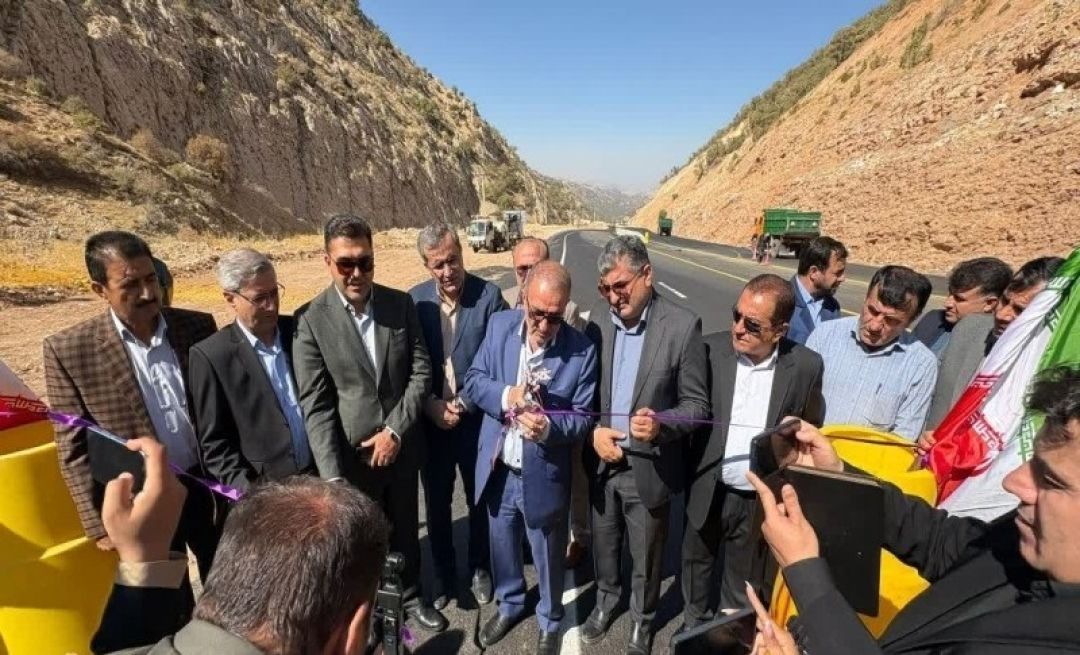 بهرهبرداری از بخش حادثهخیز گردنه ملهشوره