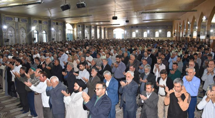 نماز جمعه پرشور یاسوج در دوربین صبح زاگرس