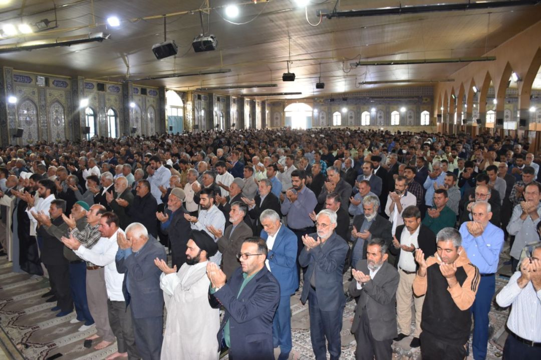 نماز جمعه پرشور یاسوج در دوربین صبح زاگرس