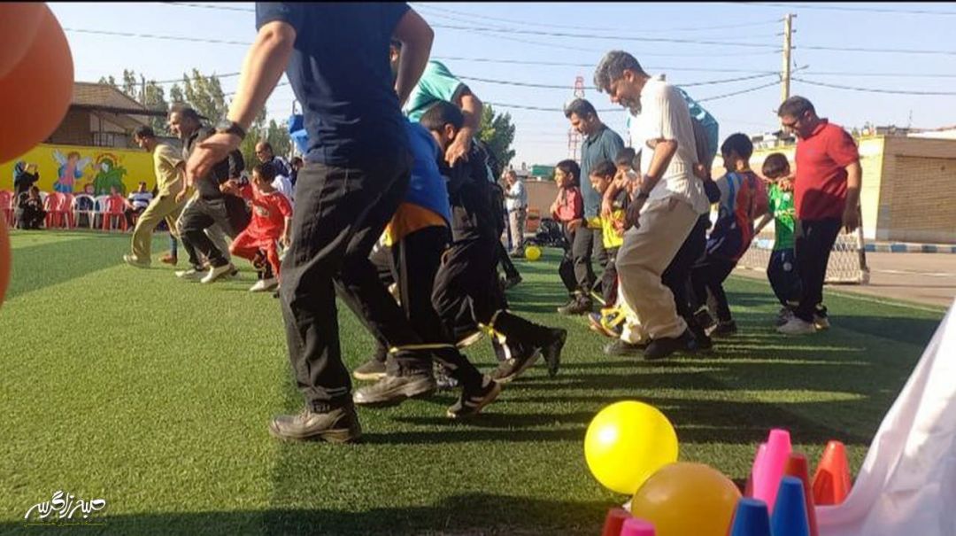 هیجان المپیاد ورزشی در دبستان شهید فراشبندی گچساران