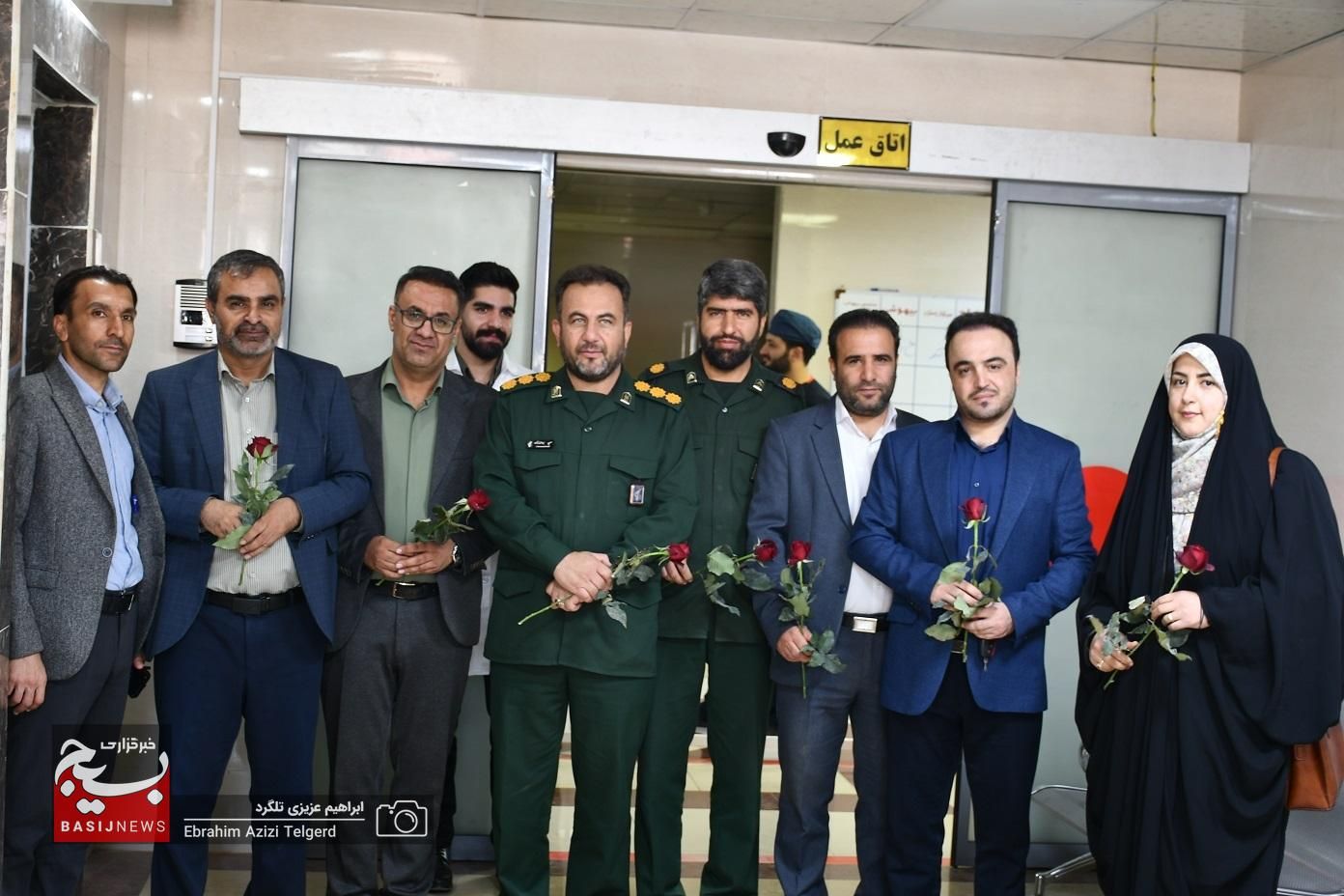 فرمانده سپاهفتح از پرستاران درمانگاه امامصادق(ع) تجلیل کرد