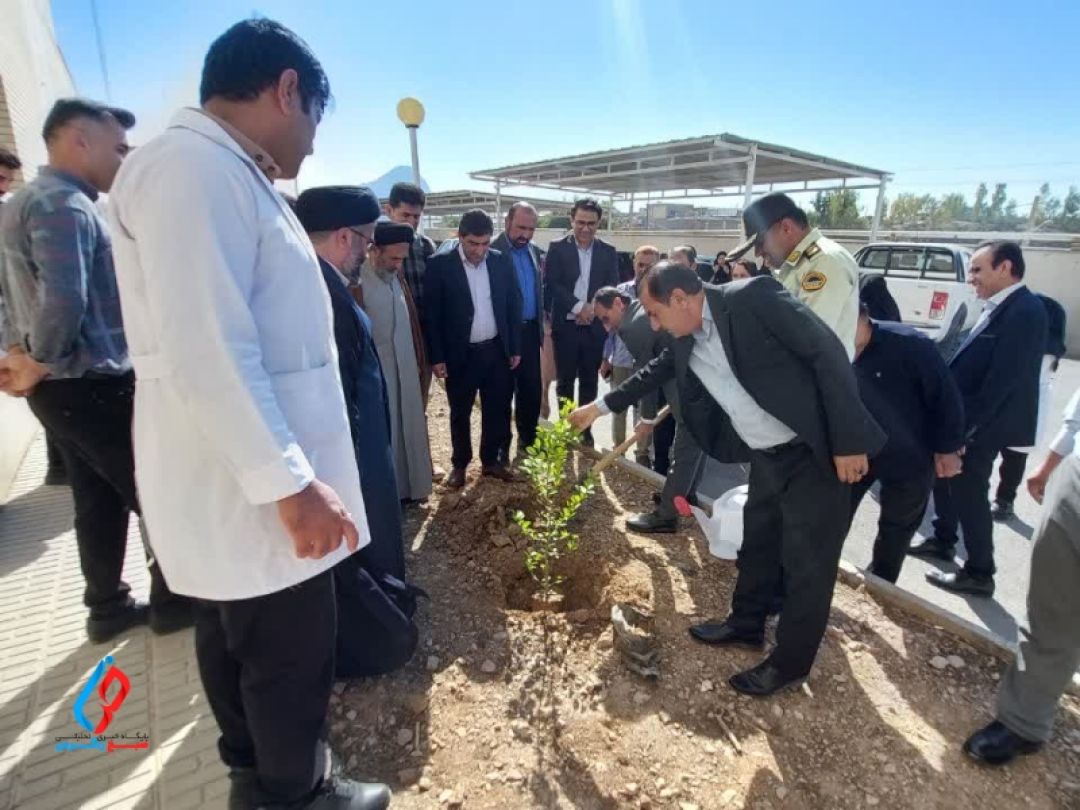 روز پرستار در لنده با کاشت درخت زندگی