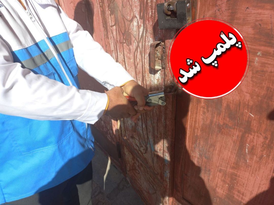 پلمب دو خواربارفروشی متخلف در لنده