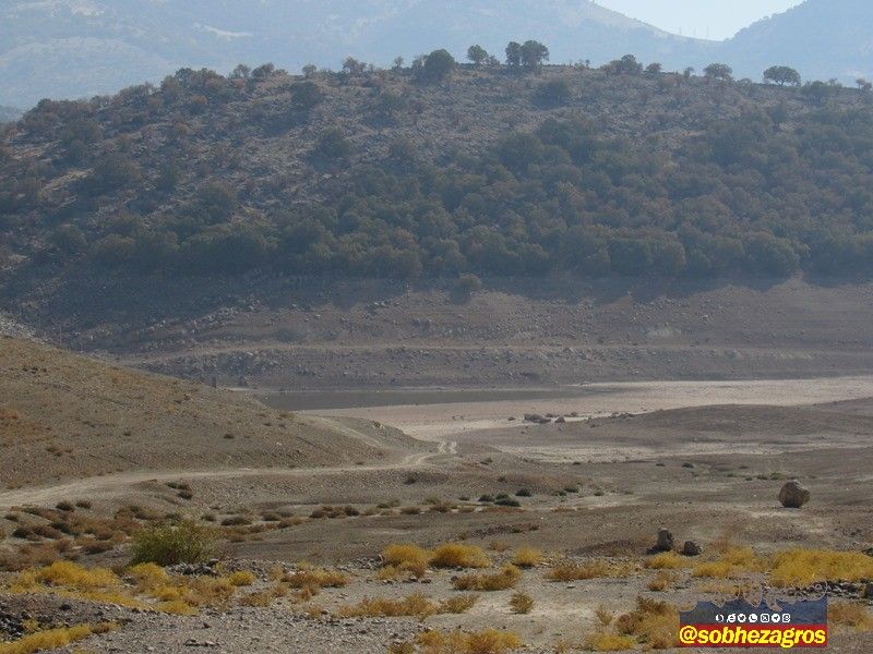 سد «شاهقاسم» به گِل نشست+ تصاویر