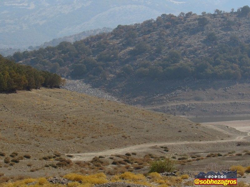 سد «شاهقاسم» به گِل نشست+ تصاویر