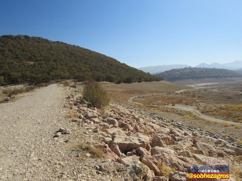 سد «شاهقاسم» به گِل نشست+ تصاویر