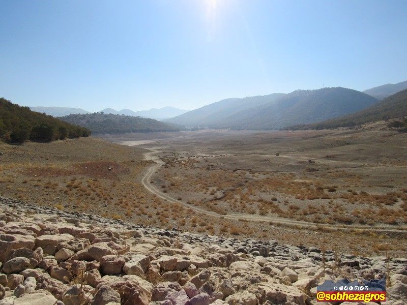 سد «شاهقاسم» به گِل نشست+ تصاویر