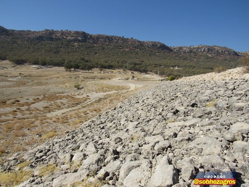 سد «شاهقاسم» به گِل نشست+ تصاویر