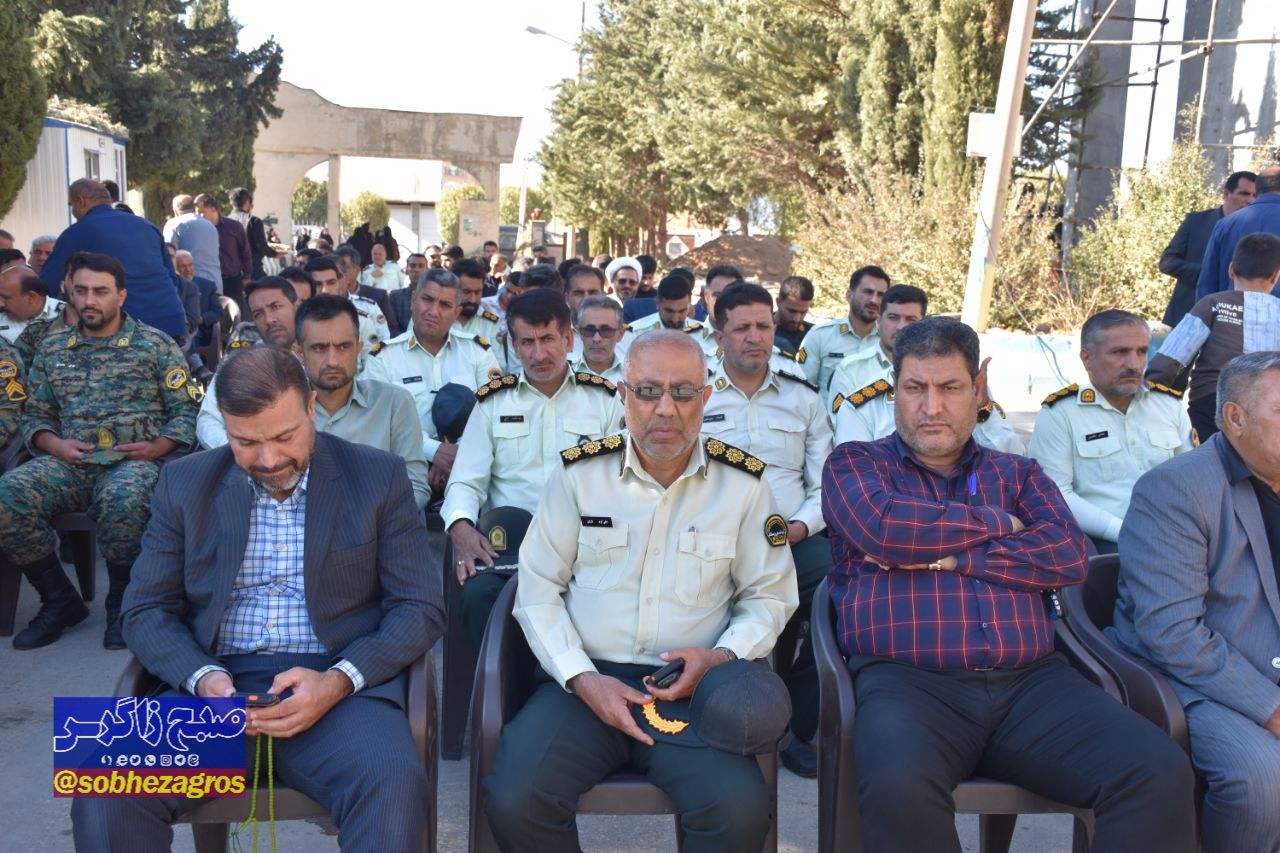 اربعین شهید محسن رشیدیخواه در گلزار شهدای یاسوج