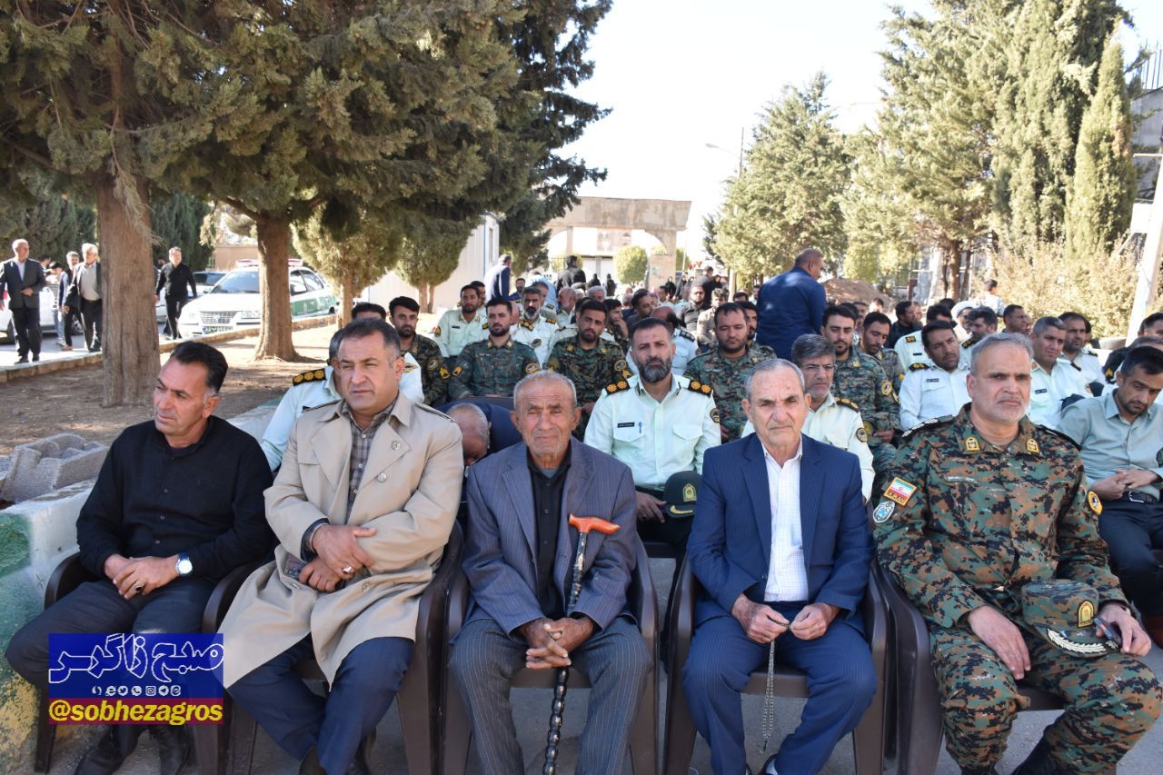 اربعین شهید محسن رشیدیخواه در گلزار شهدای یاسوج