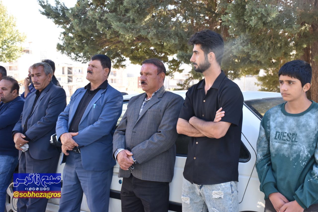 اربعین شهید محسن رشیدیخواه در گلزار شهدای یاسوج