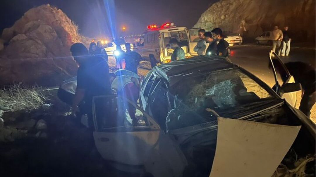 تصادف در محور یاسوج-بابامیدان با ۹ مصدوم