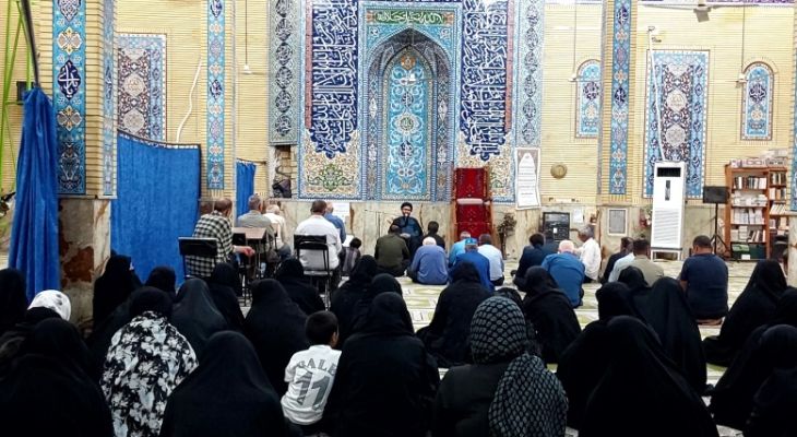 لنده غرق در اشک و عزای فاطمیه شد