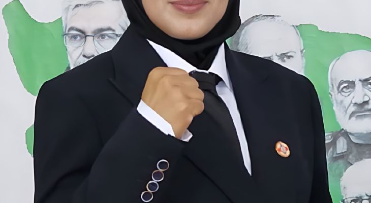 درخشش یگانه بانوی داور استان در میادین ملی