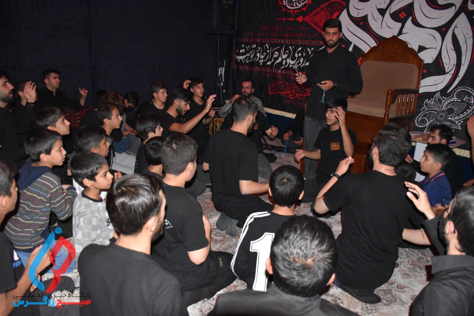 یاسوج در سوگ بانوی دو عالم نشست