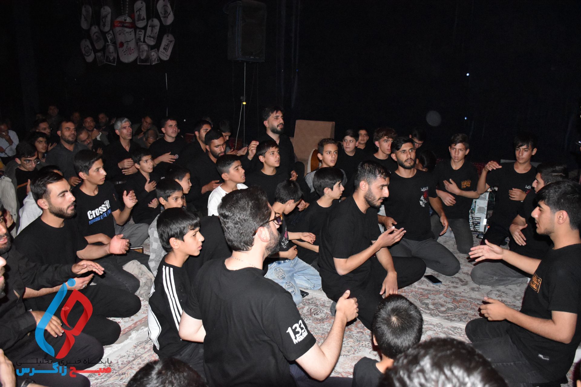 یاسوج در سوگ بانوی دو عالم نشست