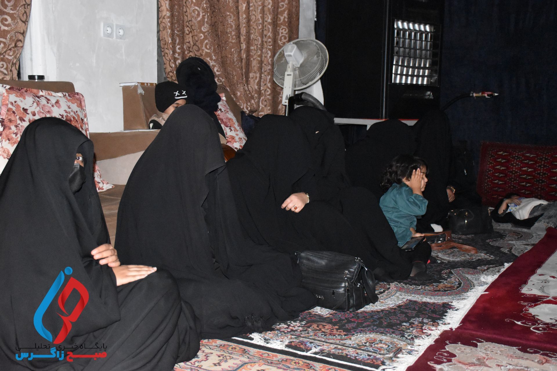 یاسوج در سوگ بانوی دو عالم نشست