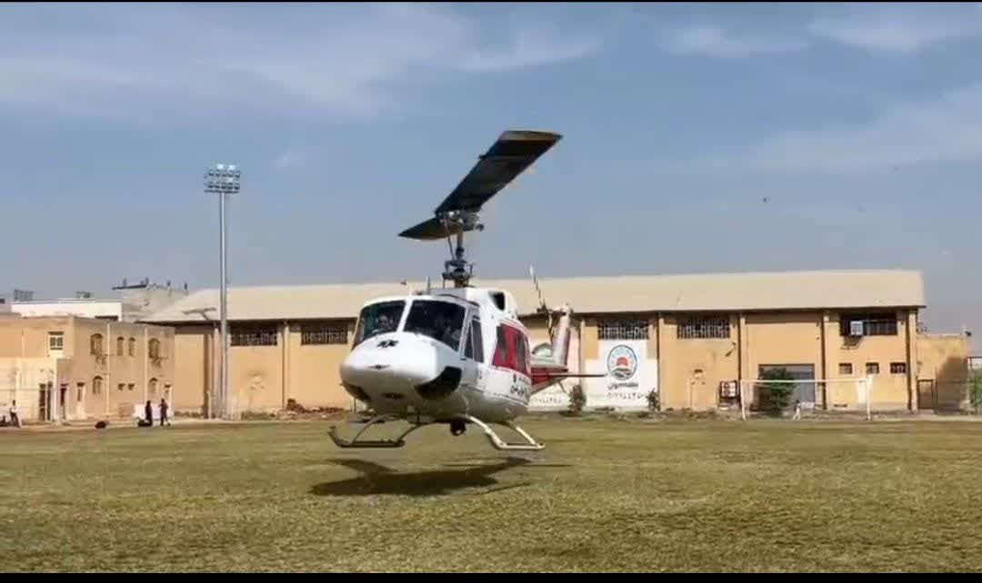 عملیات اورژانس هوایی برای نجات مادر و دوقلوها