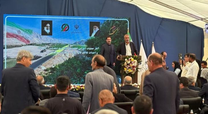 کلنگ‌زنی پروژه ۲همتی اتصال یاسوج به آزادراه اصفهان-شیراز