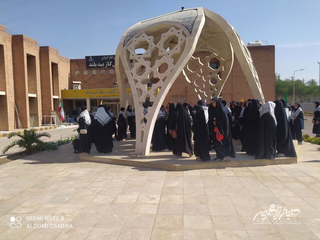 سفر دانشآموزان کهگیلویه به جبهه ایثار