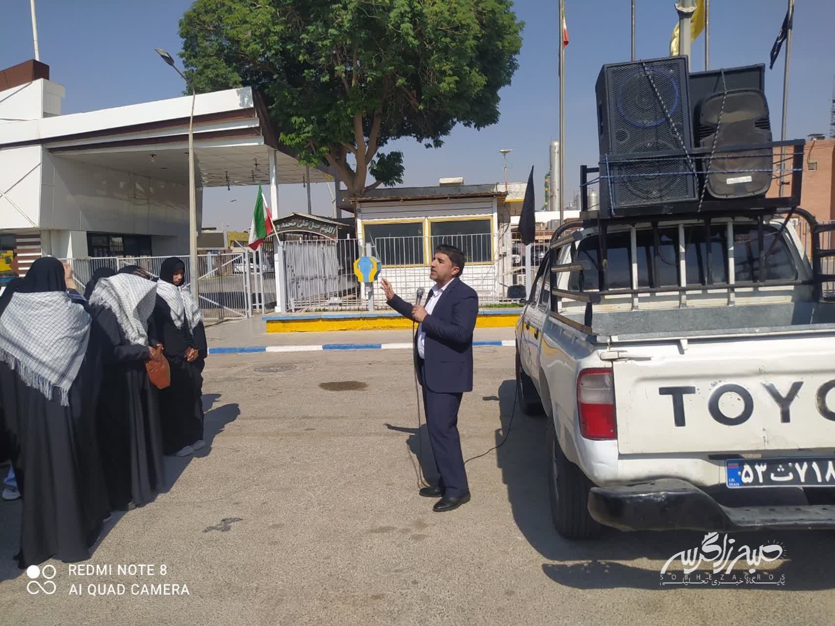 سفر دانشآموزان کهگیلویه به جبهه ایثار