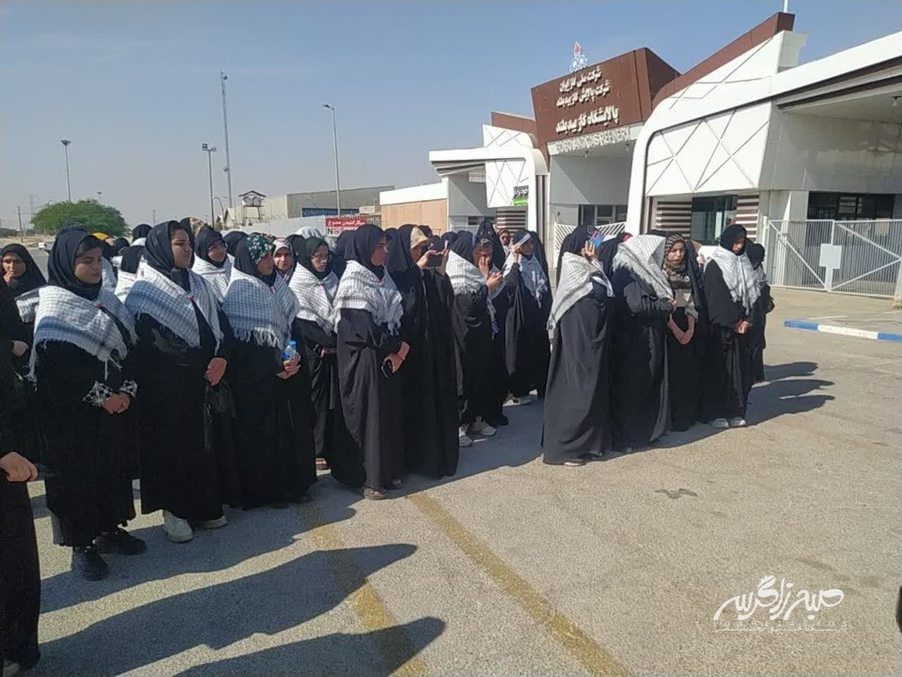 سفر دانشآموزان کهگیلویه به جبهه ایثار