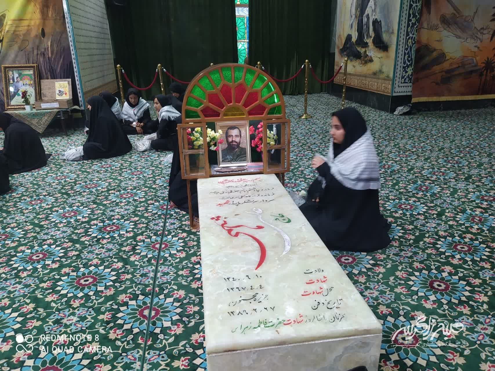 سفر دانشآموزان کهگیلویه به جبهه ایثار