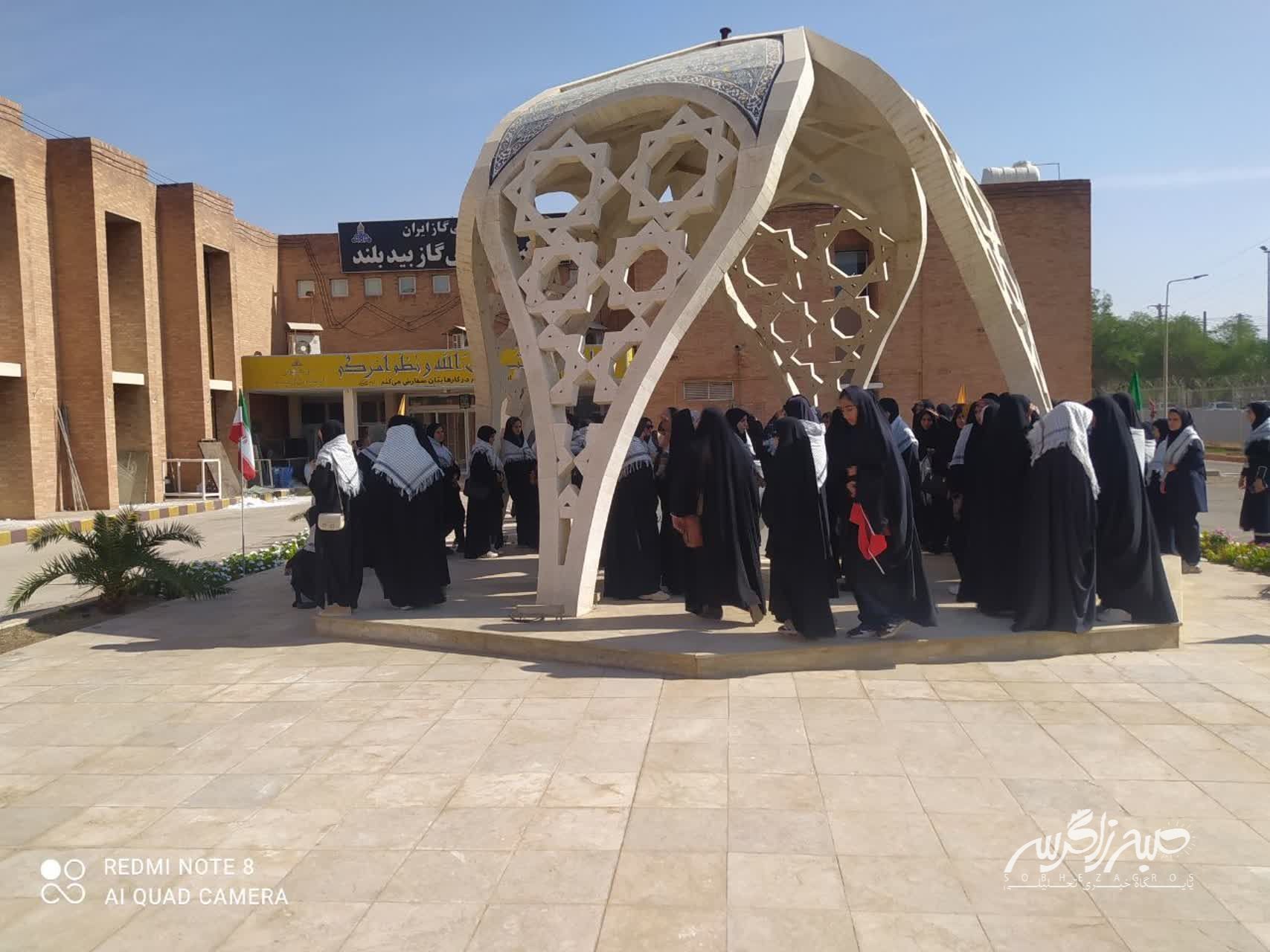 سفر دانشآموزان کهگیلویه به جبهه ایثار